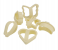 Delcasa DC2691 6Piece Cookie Cutter -Yellow 2 in UAE