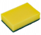 Delcasa DC2995 Sponge Scrubber Pack of 10 - Green And Yellow 3 in UAE
