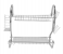 Delcasa DC3029 2 layer Iron Dish Rack - Silver 1 in UAE