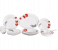 Delcasa DC3393 Melamine Dinner Set 22 Piece Set - White 1 in UAE