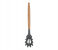 Delcasa DC3177 Silicone Spaghetti Server with Wooden Handle - Black And Brown 1 in KSA