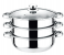 Delcasa DC2958 3 Layer Stainless Steel Steamer 4 Liter - Silver 1 in UAE