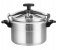 Delcasa DC3202 11 Liters Aluminum Pressure Cooker With Valve And Harmless Sealing Ring And Clip-On Lid - Silver 1 in UAE