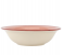 Delcasa DC3182 7 Inch Stoneware Soup Bowl - White And Red 2 in UAE