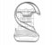 Delcasa DC3029 2 layer Iron Dish Rack - Silver 2 in UAE