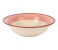 Delcasa DC3182 7 Inch Stoneware Soup Bowl - White And Red 1 in UAE