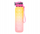 Delcasa DC3133 900 ML Plastic Water Bottle With Volume Tracker And Push Button Lid - Pink 1 in UAE