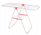 Delcasa DC3208 Hang Ease Cloth Dryer Stand - Silver And Red 1 in UAE