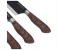 Royalford RF10462 6pcs Kitchen Knife Set with Non Stick Coating And Extra Short Stainless Steel Blades - Brown 2 in UAE