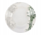 Royalford RF9885 10 Inch Melamine Ware Soup Plate - White And Green 2 in UAE
