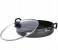 Royalford RF10007 32Cm Non Stick Work Pan With Glass Lid - Grey 2 in UAE