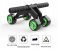 4 Wheel Ab Roller Balanced Pro Advance Wheel Roller Abdominal Fitness Trainer And Stomach Exercise Machine Equipment Workout for Men & Women AB Roller Exerciser 3 in KSA
