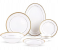 RoyalFord RF10490 Premium Porcelain Dinner Set 20pcs - White 1 in UAE