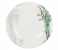 Royalford RF9887 8 Inch Melamine Ware Dinner Plate - White And Green 1 in UAE