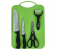 Royalford RF10677 5 Pcs Kitchen Gadget Set Stainless Steel And Pp - Black 1 in UAE