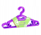 Royalford RF982Pn 6 Piece Hanger Set - Purple 1 in UAE