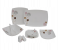 Royalford RF9758 Opal Hard Square Dinner Set 71 Pieces - White 2 in UAE