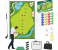 Premium Chipping Golf & Dart Practice Mat Set - Indoor/Outdoor Game Kit for Family Fun - Includes Golf Club, Sticky Balls, Club Tee, Scoreboard, and Accessories 4 in UAE