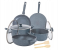 Royalford RF9838GR 10Pc Forged Aluminium Cookware Set - Grey 1 in UAE
