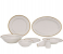 Royalford RF11050 Premium Bone China Dinner Set 28 Pcs - White And Gold 2 in UAE