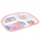 Royalford RF7249 Melamine Ware Baby Plate With 4 Compartment - Pink 1 in UAE