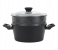 Royalford RF12623 2 Tier Aluminium Steamer Cooker Capsule Bottom with Glass Lid 24cm - Black 2 in UAE