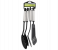 Royalford RF12691 4 Piece Nylon Kitchen Tools with Stainless Steel Handle - Black 2 in UAE