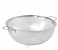 Royalford RF12683 25.5cm Large Strainer Vegetable Sifter Rice Colander - Silver 1 in UAE