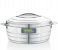 Royalford RF12856 1600ml Roxy Stainless Steel Hotpot - Silver 1 in UAE