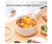 Portable Electric Hot Pot Cooker Steamer, Multifunctional Non-stick Pan, Suitable For Ramen, Steak, Egg, Rice, Oatmeal, Soup 1 in KSA
