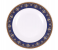 Royalford RF12708 Melamine Ware 10 Inch Deep Dinner Plate - White And Blue 1 in UAE