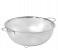 Royalford RF12684 28.5cm Large Strainer Vegetable Sifter Rice Colander - Silver 1 in UAE