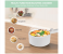 Portable Electric Hot Pot Cooker Steamer, Multifunctional Non-stick Pan, Suitable For Ramen, Steak, Egg, Rice, Oatmeal, Soup 3 in KSA