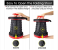 Portable Folding Stool - Retractable Telescopic Collapsible Stools Lightweight Camping Stool, Plastic Portable Seat For Fishing BBQ Fishing Garden Golf 2 in UAE