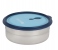 Royalford RF12627 1000 ml Stainless Steel Lunch Box with Polymer Lid And Steam Release Vent - Blue And Silver 1 in UAE
