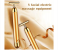 Usuny 24k Golden Pulse Facial Massager face roller face massager for anti-aging fine lines, 24K vibrating face roller electric face massager machineT-Shape Electric Sign Face Massage Tools for Sensitive Skin Face Pull Tight Firming Lift 2 in UAE
