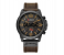 Curren 8314 Mens Brown Chronograph Fashion Trend Multi-Function Waterproof Quartz Watch Leather Strap Mil - Brown 1 in UAE
