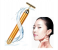 Usuny 24k Golden Pulse Facial Massager face roller face massager for anti-aging fine lines, 24K vibrating face roller electric face massager machineT-Shape Electric Sign Face Massage Tools for Sensitive Skin Face Pull Tight Firming Lift 3 in UAE