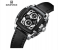 Naviforce NF 8067 Sport Chronograph Quartz Watch for Men - Black and Silver 1 in UAE