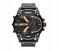 Diesel JPN7312RG Men's Mr. Daddy 2.0 Round Shape Stainless Steel Chronograph Wrist Watch 66 mm - Black - DZ731 1 in UAE