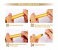 Usuny 24k Golden Pulse Facial Massager face roller face massager for anti-aging fine lines, 24K vibrating face roller electric face massager machineT-Shape Electric Sign Face Massage Tools for Sensitive Skin Face Pull Tight Firming Lift 5 in UAE