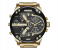 Diesel Men's Mr. Daddy 2.0 Round Shape Stainless Steel Chronograph Wrist Watch 57 mm - Gold - DZ7333 1 in UAE