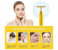 Usuny 24k Golden Pulse Facial Massager face roller face massager for anti-aging fine lines, 24K vibrating face roller electric face massager machineT-Shape Electric Sign Face Massage Tools for Sensitive Skin Face Pull Tight Firming Lift 7 in UAE
