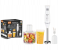 RAF 300W 4-blade Handheld Electric Blender Stainless Steel Food Cooking Stick, EU Plug 1 in UAE
