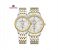 Naviforce NF8040 Classic Exquisite High Quality Romantic Gift Stainless Steel Couple Watches GSGW 1 in KSA