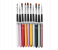 10-Piece Color Handle Nail Art Brush Set | Fine Detail Brushes for Acrylic & Gel Design 1 in UAE
