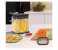 DLC Multifunctional Vegetable Cutter with 4 Interchangeable Blades – Potato, Onion & Fruit Chopper with Fry & Wedge Blades – Easy Push Manual Food Dicer, BPA-Free 36355 4 in KSA