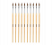 Professional Nail Art Brush Set No.6 – 10 Pcs | Fine Tip Acrylic & Gel Nail Brushes 1 in UAE