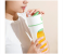 ZERO SPACE ZJ2019 Portable Juicer Cup 400ml – Rechargeable Blender for Fresh Juice, Smoothies & Shakes – USB, Easy to Clean, Travel-Friendly 1 in KSA