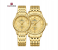 Naviforce NF8040 Classic Exquisite High Quality Romantic Gift Stainless Steel Couple Watches GGG 1 in KSA